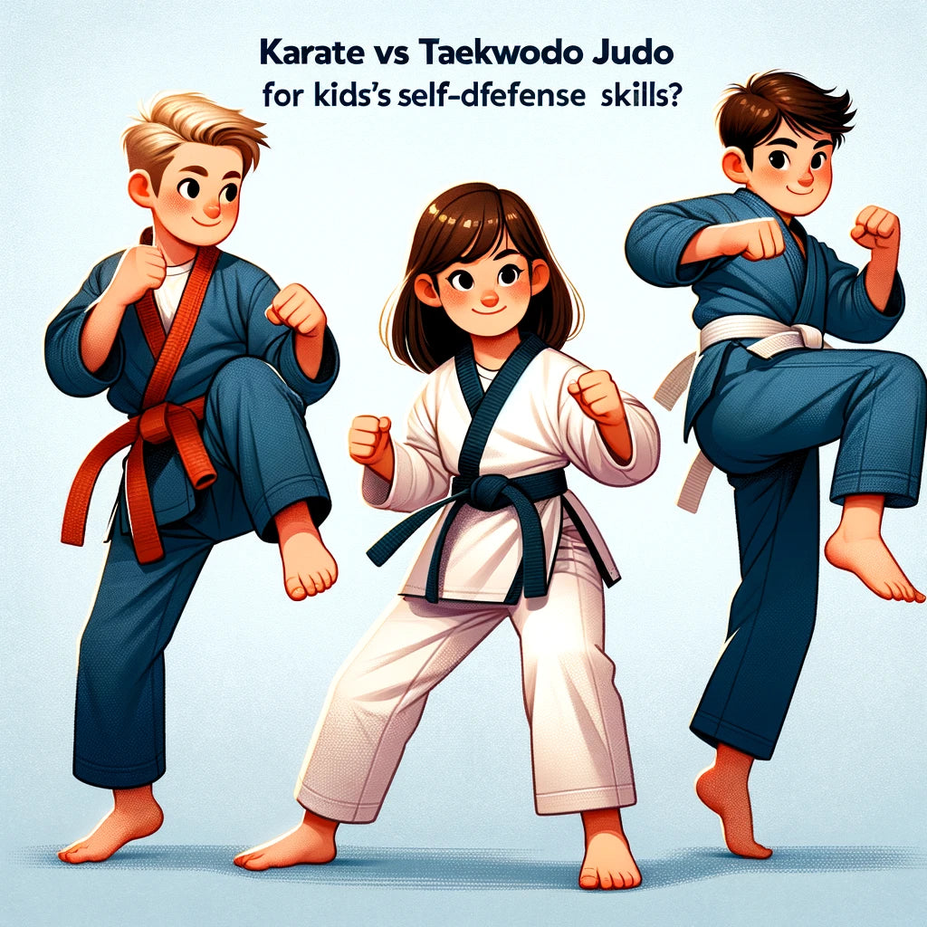 Karate vs Taekwondo vs Judo: Which is Best for Kids' Self-Defense Skills