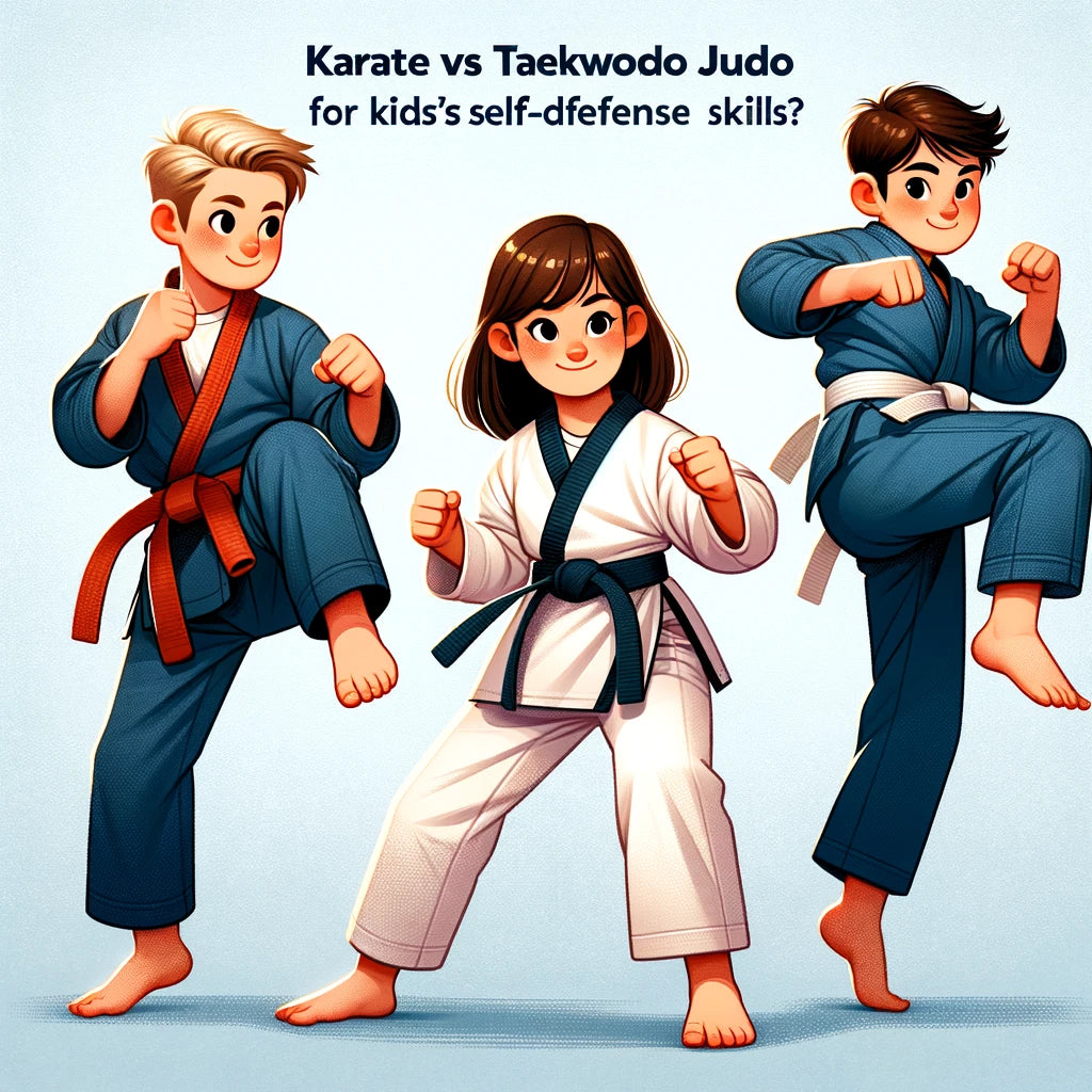 Jdo Seef Karate vs. Taekwondo vs. Judo for Kids: The Best Choice - U.S. Kuo Shu ...